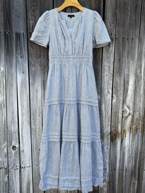 denim overall midi dress Classic Color:As Photo(Light Purple) navy-blue Different styles match different Cut-Out Wedding Dresses Are